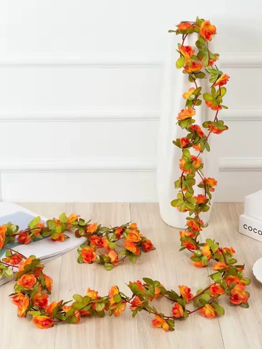 Happy Retirement Floral Banner and Garland Set 2 table runner - Multicolor